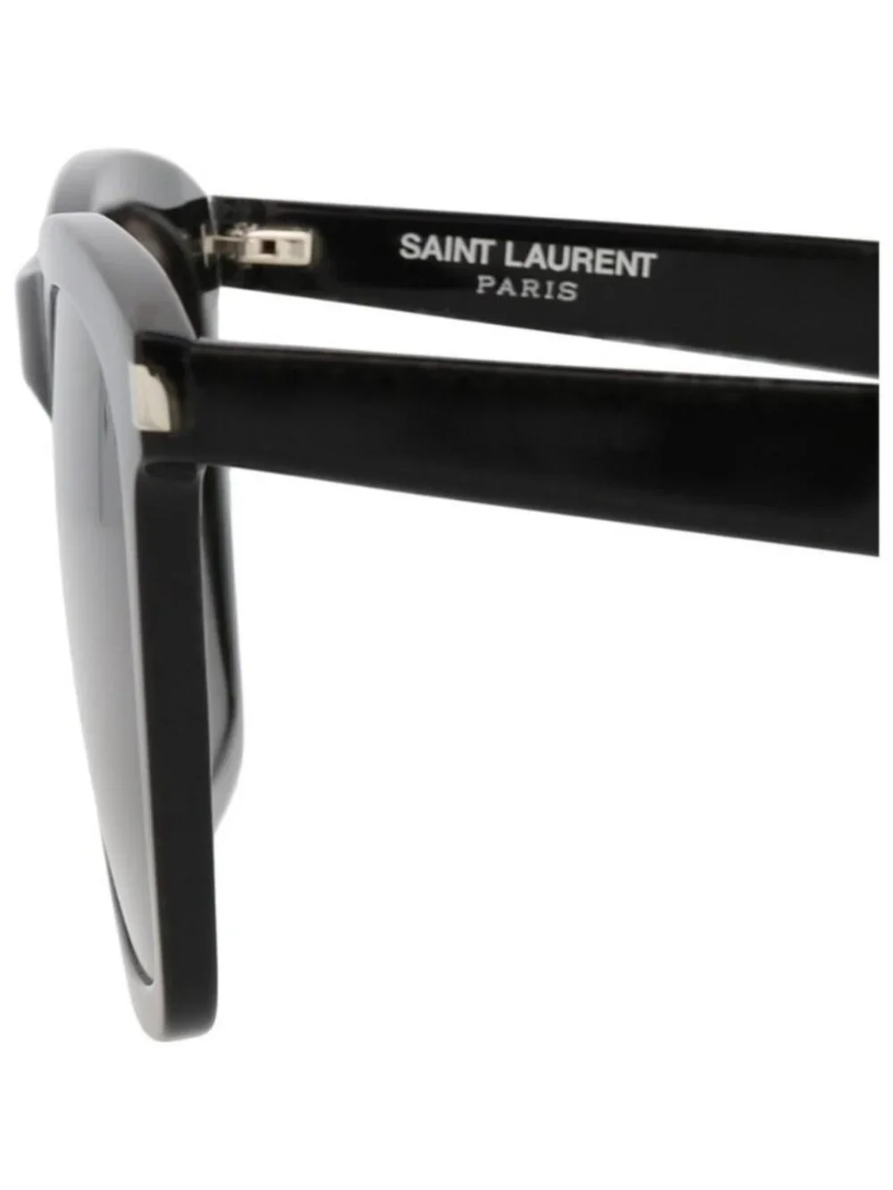 New Saint Laurent Mens Square/Rectangle Black Black Grey Fashion Designer Sungla